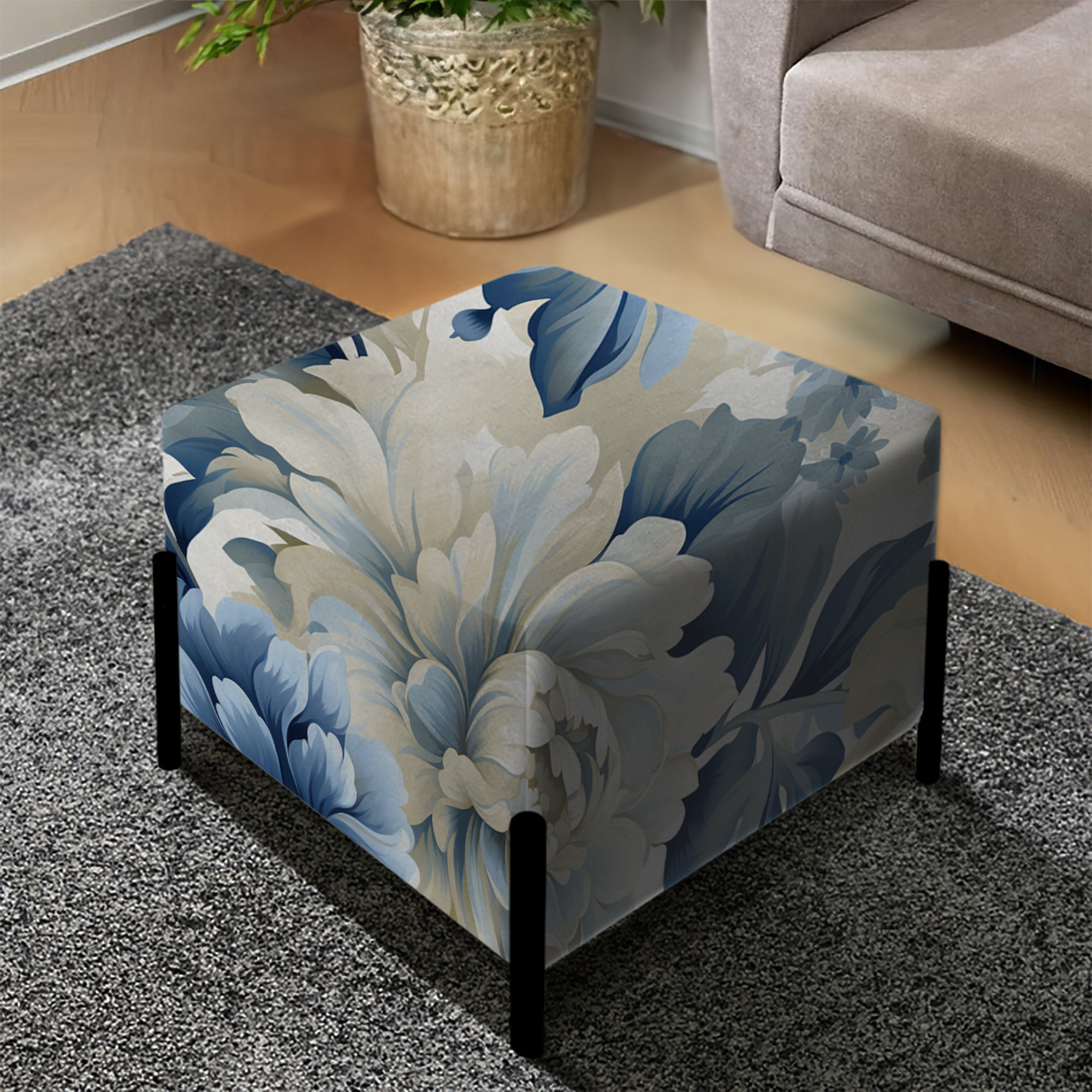 Design Art Coastal Tranquillity Victorian Pattern VII - Floral